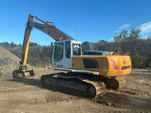 2008 liebherr r924 c hd-sl rups graafmachine - afbeelding 29 van  39