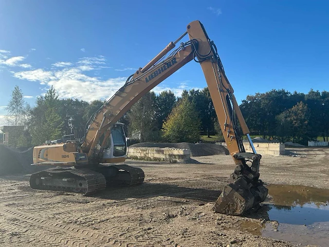 2008 liebherr r924 c hd-sl rups graafmachine - afbeelding 24 van  39
