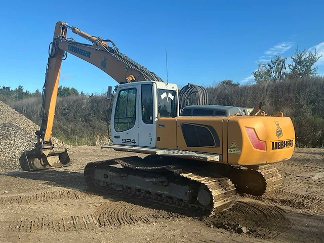 2008 liebherr r924 c hd-sl rups graafmachine - afbeelding 33 van  39