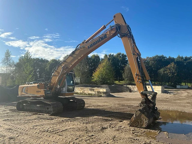 2008 liebherr r924 c hd-sl rups graafmachine - afbeelding 35 van  39