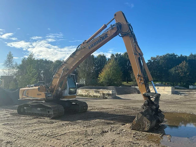 2008 liebherr r924 c hd-sl rups graafmachine - afbeelding 3 van  39