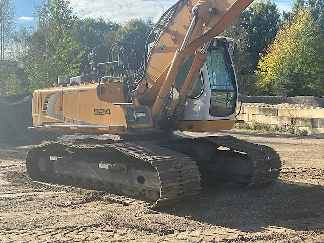 2008 liebherr r924 c hd-sl rups graafmachine - afbeelding 37 van  39