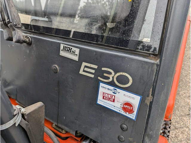 2008 linde e30 vorkheftruck - afbeelding 9 van  21