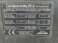2008 linde e30 vorkheftruck - afbeelding 16 van  25