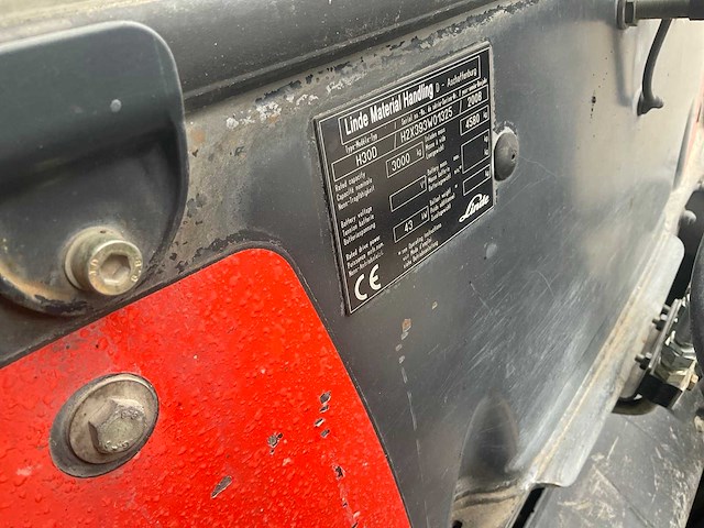 2008 linde h 30 d vorkheftruck - afbeelding 6 van  7