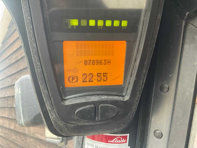 2008 linde h 30 d vorkheftruck - afbeelding 9 van  12