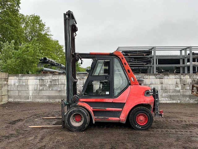 2008 linde h80d-03 vorkheftruck - afbeelding 1 van  2