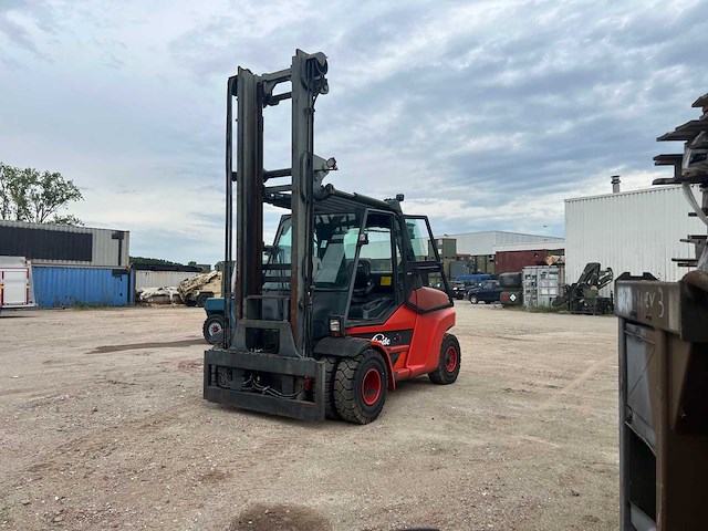 2008 linde h80d-1100 vorkheftruck - afbeelding 1 van  17