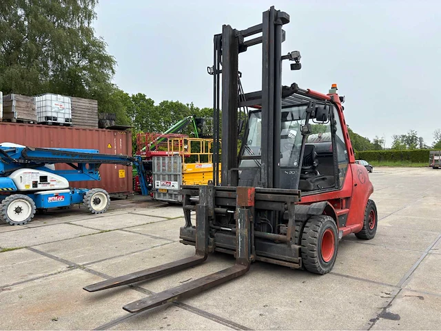 2008 linde h80t vorkheftruck - afbeelding 1 van  40