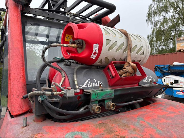 2008 linde h80t vorkheftruck - afbeelding 9 van  39