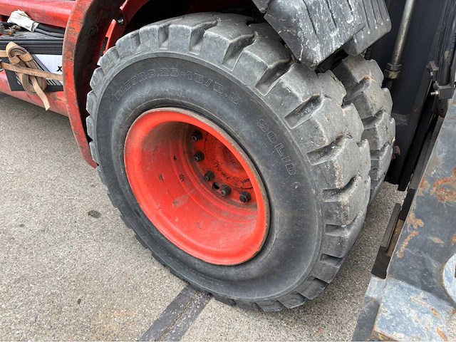 2008 linde h80t vorkheftruck - afbeelding 20 van  39