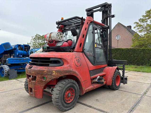2008 linde h80t vorkheftruck - afbeelding 35 van  39
