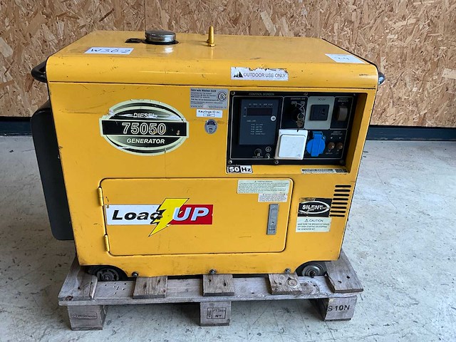 2008 load up 75050 dieselaggregaat - afbeelding 3 van  8