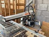 2008 maggi junior 640 radiaalzaagmachine met aan- en afvoerrollenband - afbeelding 2 van  7