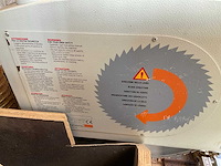 2008 maggi junior 640 radiaalzaagmachine met aan- en afvoerrollenband - afbeelding 4 van  7