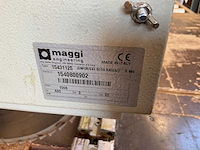 2008 maggi junior 640 radiaalzaagmachine met aan- en afvoerrollenband - afbeelding 5 van  7