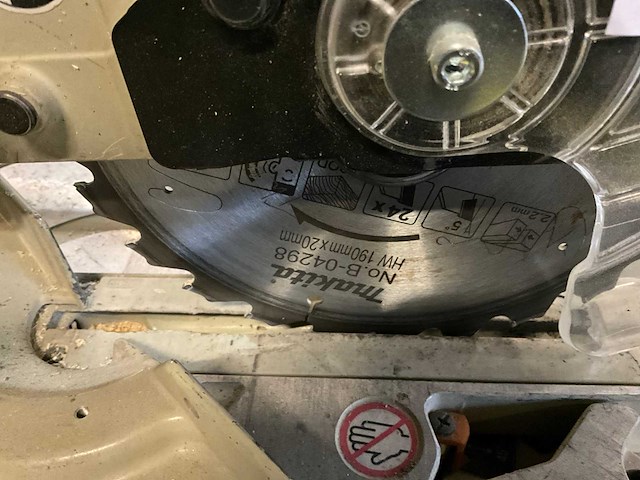 2008 makita ls0714fl afkortcirkelzaagmachine - afbeelding 5 van  10