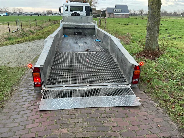 2008 man 10-240 opleggetrekker met veldhuizen oplegger - afbeelding 4 van  19