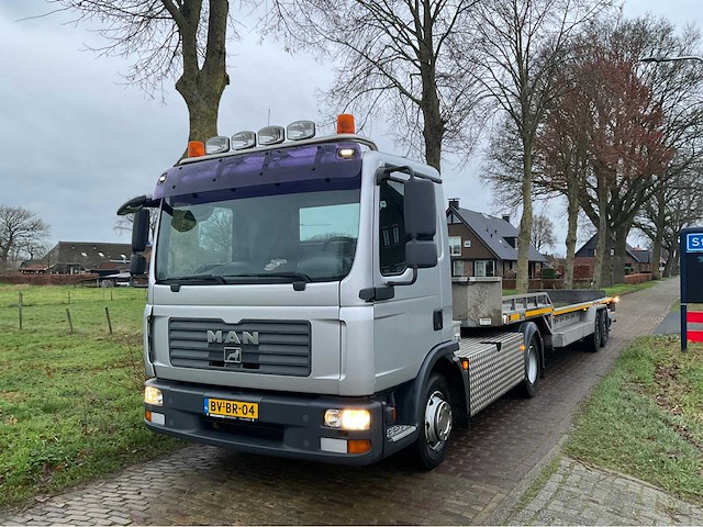 2008 man 10-240 opleggetrekker met veldhuizen oplegger - afbeelding 1 van  19