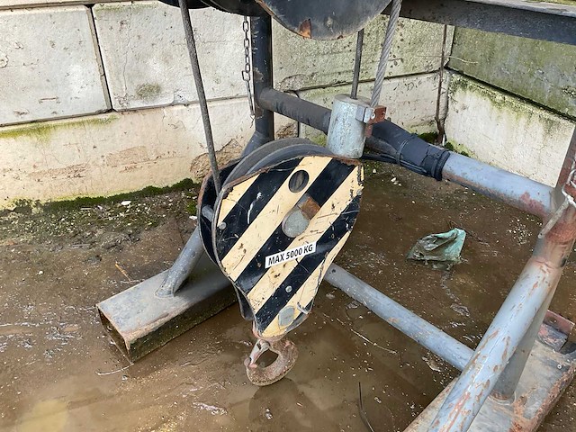 2008 manitou hydraulische kabellier - afbeelding 3 van  8