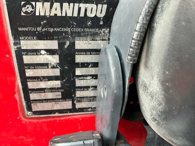 2008 manitou msi 25 vorkheftruck - afbeelding 28 van  34