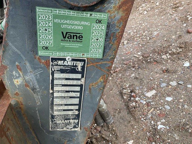 2008 manitou pfb balenklem - afbeelding 6 van  6