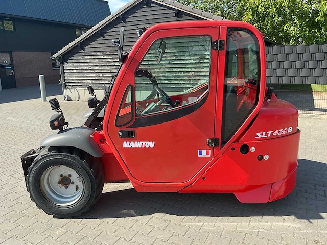2008 manitou slt 420b twisco 3-wieler verreiker - afbeelding 2 van  2