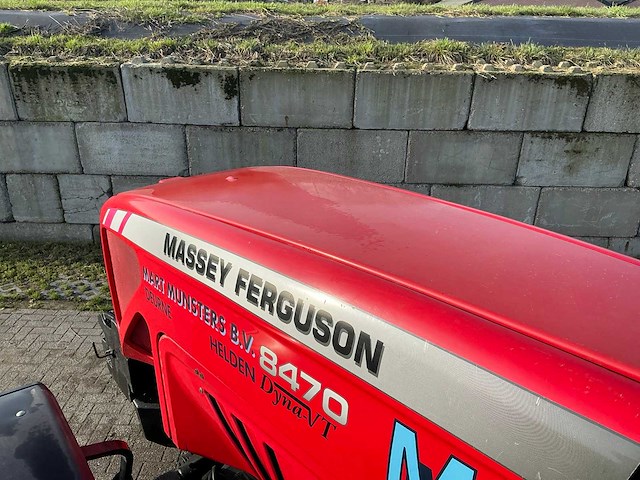 2008 massey ferguson - 8470 dyna vt - vierwielaangedreven landbouwtractor - afbeelding 21 van  42