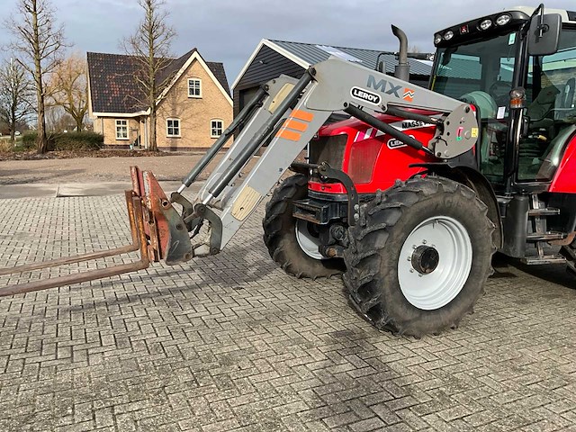 2008 massey ferguson 6460 dyna-6 vierwielaangedreven landbouwtractor - afbeelding 11 van  32