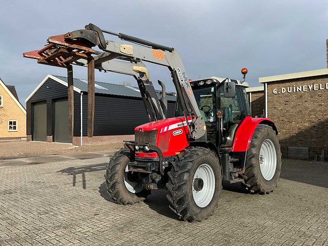 2008 massey ferguson 6460 dyna-6 vierwielaangedreven landbouwtractor - afbeelding 1 van  32