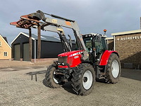 2008 massey ferguson 6460 dyna-6 vierwielaangedreven landbouwtractor - afbeelding 1 van  32