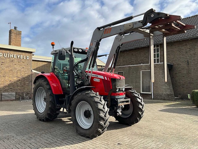 2008 massey ferguson 6460 dyna-6 vierwielaangedreven landbouwtractor - afbeelding 12 van  32