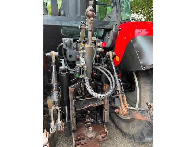 2008 massey ferguson 6470 vierwielaangedreven landbouwtractor - afbeelding 7 van  10