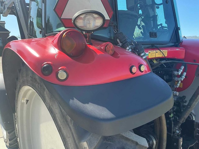 2008 massey ferguson 6470 vierwielaangedreven landbouwtractor - afbeelding 1 van  12