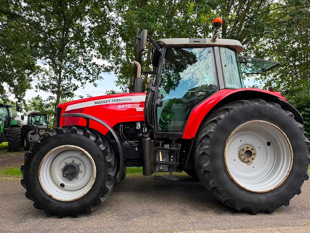 2008 massey ferguson 6470 vierwielaangedreven landbouwtractor - afbeelding 6 van  12