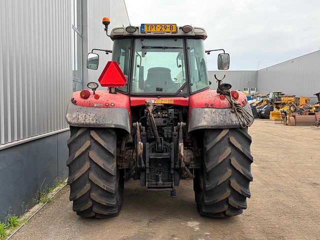 2008 massey ferguson 6480 dyna-6 vierwielaangedreven landbouwtractor - afbeelding 2 van  7