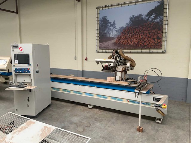 2008 masterwood teknomat 2000 tf inkroosmachine - afbeelding 1 van  9