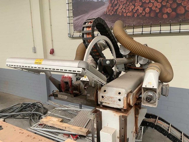 2008 masterwood teknomat 2000 tf inkroosmachine - afbeelding 2 van  9