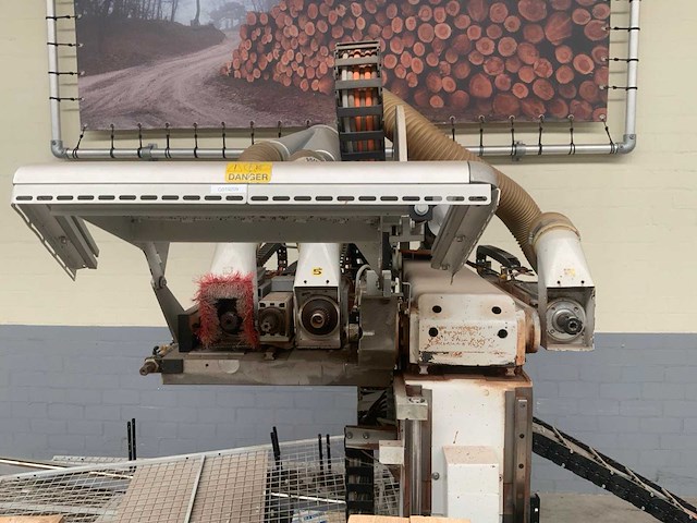 2008 masterwood teknomat 2000 tf inkroosmachine - afbeelding 4 van  9