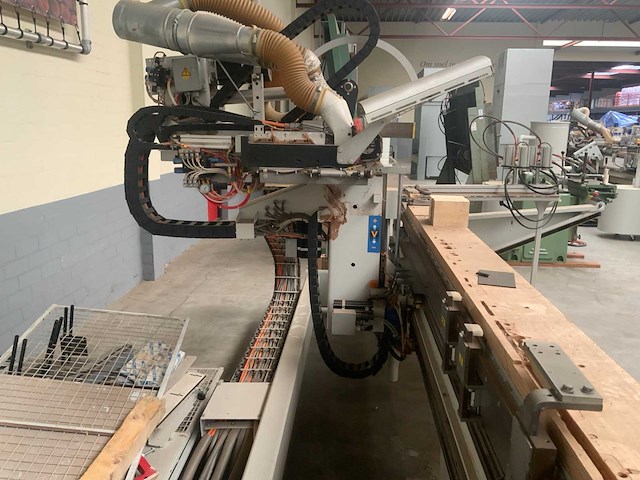 2008 masterwood teknomat 2000 tf inkroosmachine - afbeelding 7 van  9