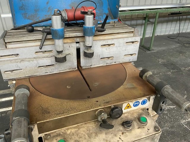 2008 mecal as 400 p aluminium afkortcirkelzaagmachine - afbeelding 4 van  5