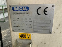 2008 mecal as 400 p aluminium afkortcirkelzaagmachine - afbeelding 5 van  5