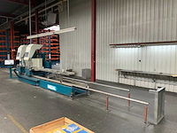 2008 mecal sw dubbele verstek afkortcirkelzaagmachine - afbeelding 2 van  9