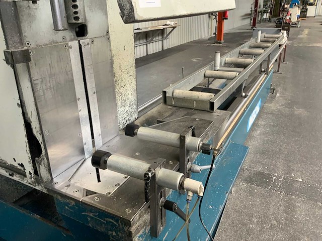 2008 mecal sw dubbele verstek afkortcirkelzaagmachine - afbeelding 6 van  9