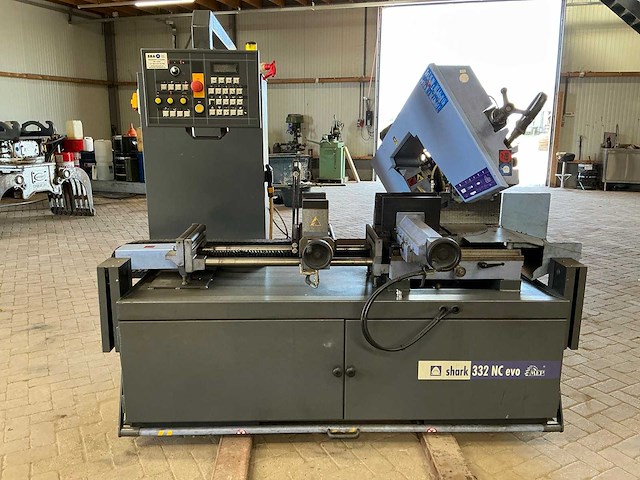 2008 mep shark 332 n.c. evo metalen horizontale bandzaagmachine - afbeelding 12 van  20
