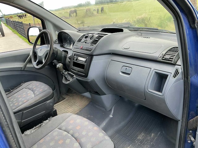 2008 mercedes-benz vito 109 cdi 320 amigo bedrijfswagen - afbeelding 11 van  12
