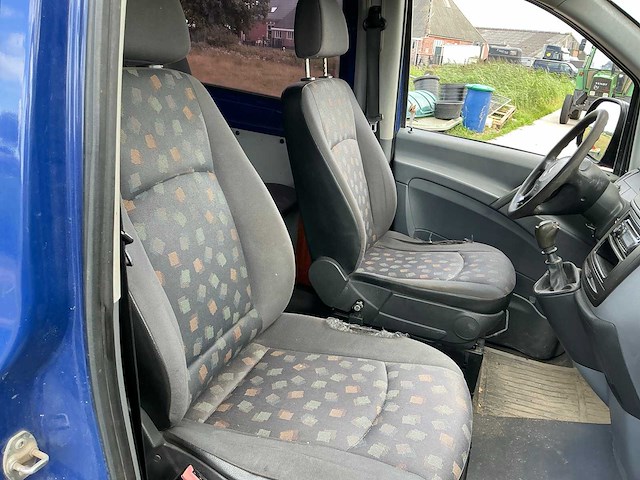 2008 mercedes-benz vito 109 cdi 320 amigo bedrijfswagen - afbeelding 12 van  12