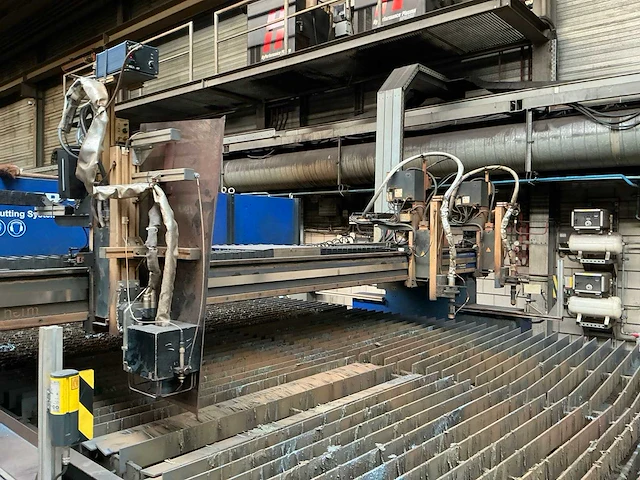 2008 messer multitherm 5000 portaal plasma / autogeen snijmachine - afbeelding 31 van  38