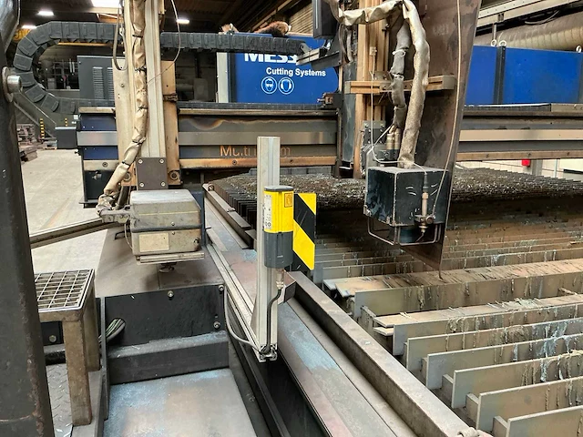 2008 messer multitherm 5000 portaal plasma / autogeen snijmachine - afbeelding 9 van  38