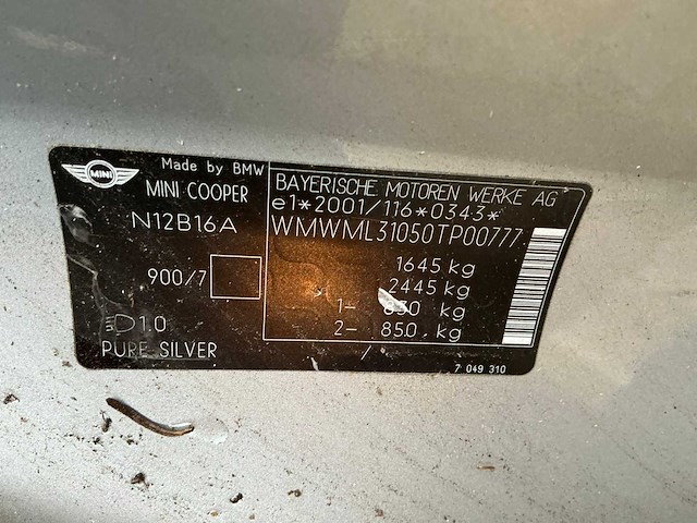 2008 mini clubman 1.6 cooper - afbeelding 25 van  35